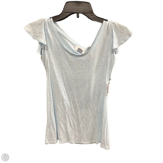 Top Short Sleeve Basic By Old Navy In Blue, Size: Xs