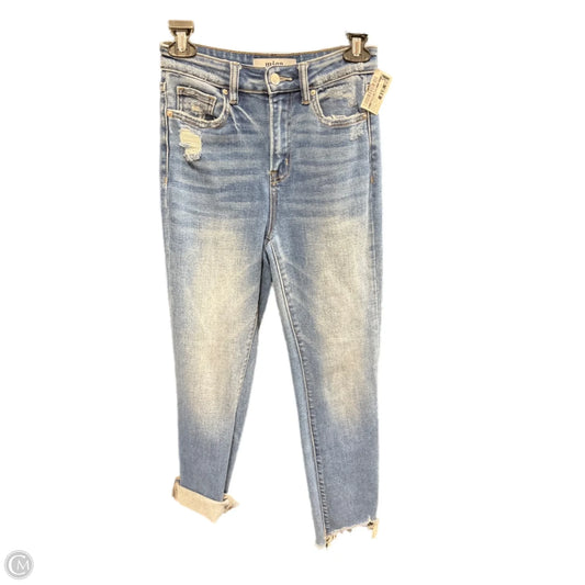 Jeans Straight By Clothes Mentor In Blue Denim, Size: Xs