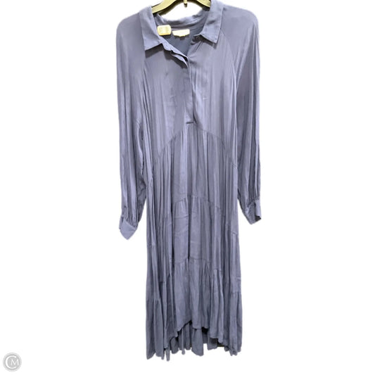 Dress Casual Midi By A Loves A In Navy, Size: Xl
