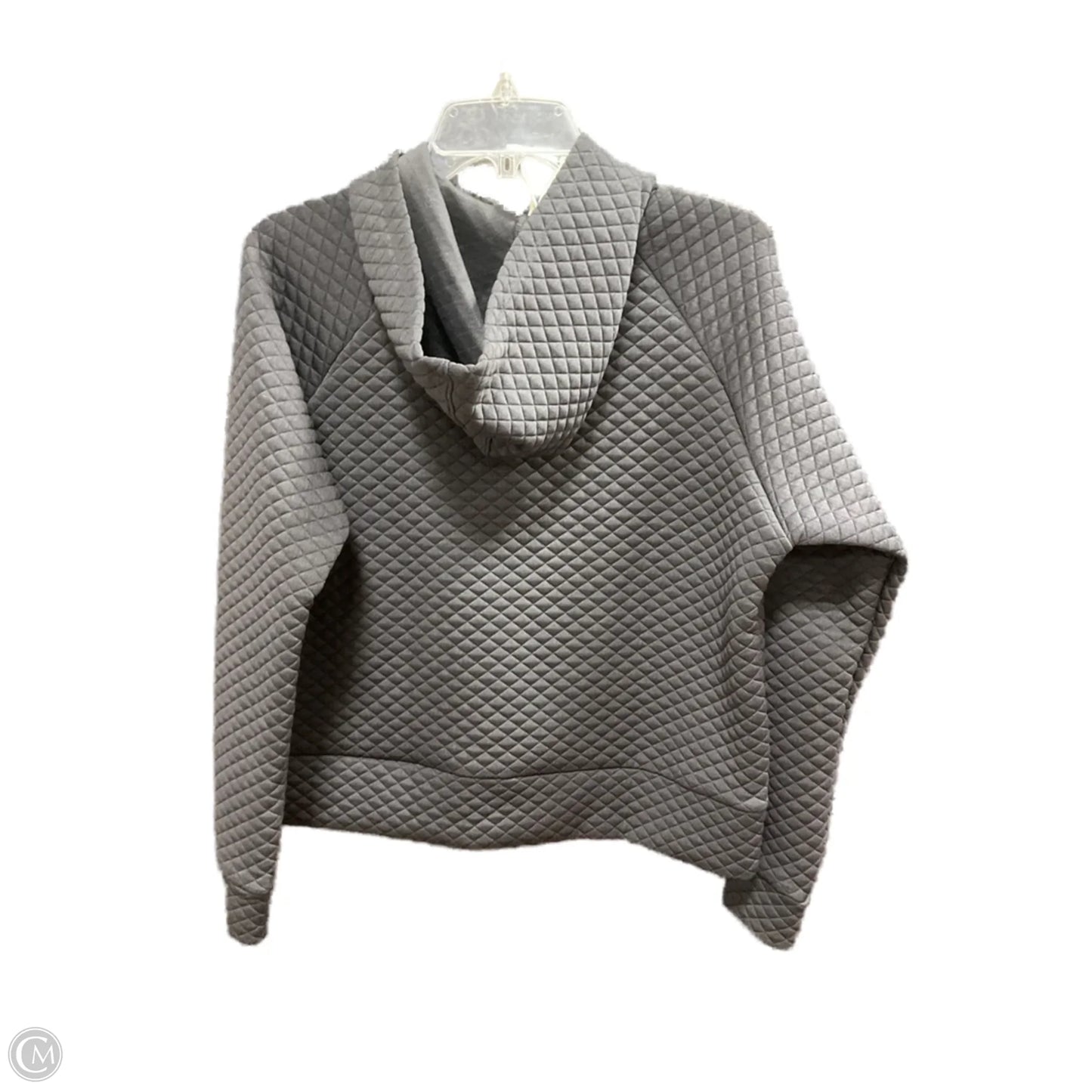 Athletic Sweatshirt Hoodie By New Balance In Black, Size: M