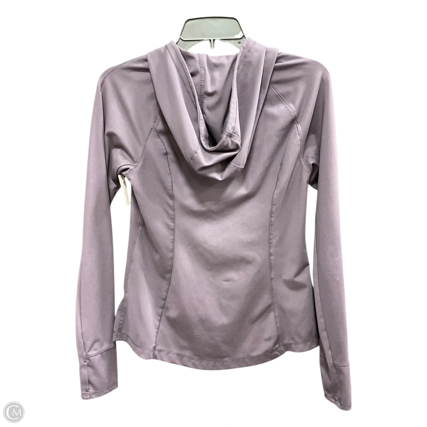 Athletic Jacket By Yogalicious In Purple, Size: S