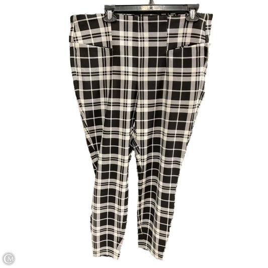 Pants Dress By Torrid In Plaid Pattern, Size: 1x