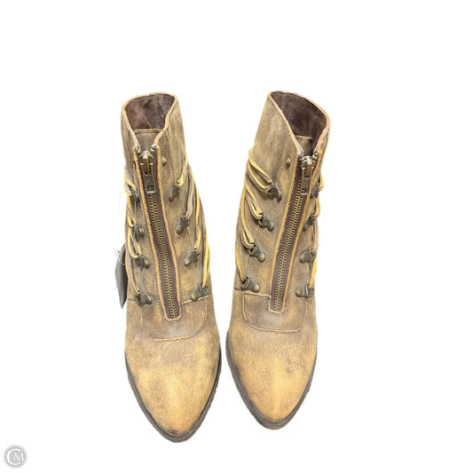 Boots Leather By Sbicca In Brown, Size: 8.5