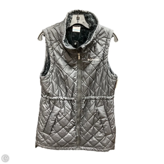 Vest Faux Fur & Sherpa By Columbia In Black, Size: M
