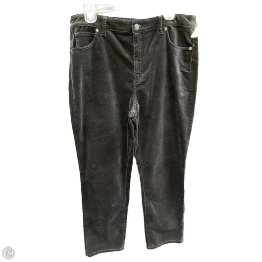 Pants Cropped By Talbots In Black, Size: 14p