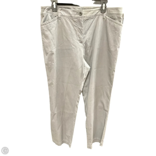 Pants Cargo & Utility By Talbots In Grey, Size: 14p