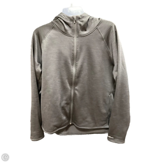 Athletic Jacket By Eddie Bauer In Black, Size: Xl