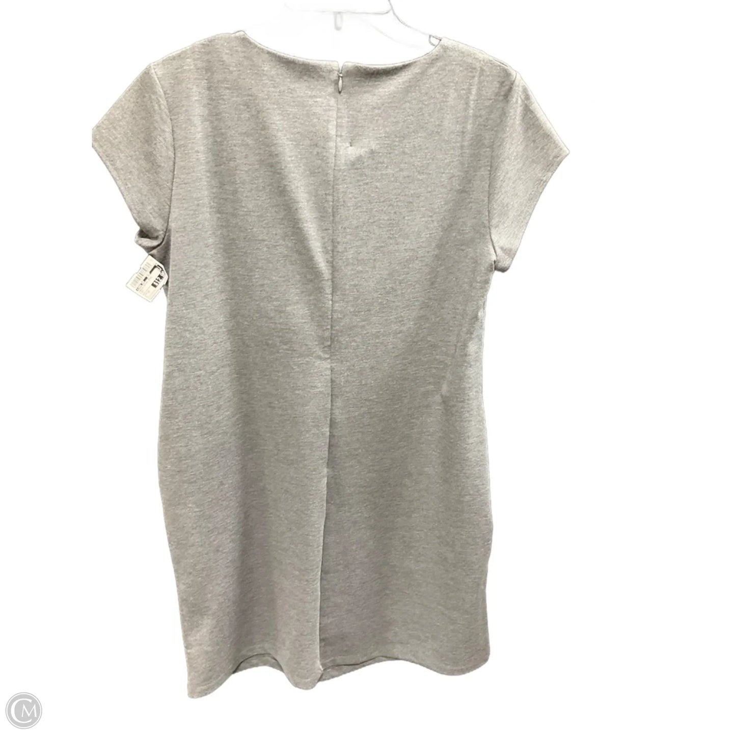 Dress Casual Midi By Lands End In Grey, Size: 14