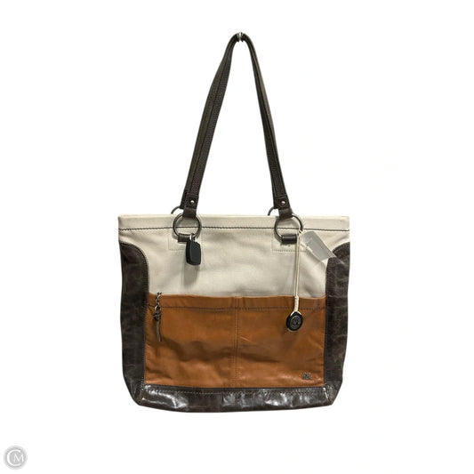 Handbag Leather By The Sak, Size: Medium