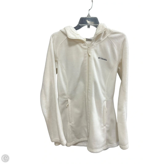 Jacket Fleece By Columbia In Cream, Size: L