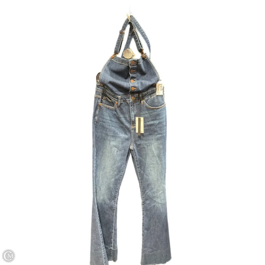 Overalls By Judy Blue In Blue Denim, Size: Xl
