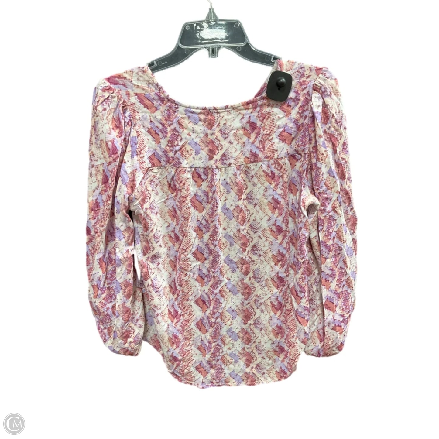 Top Long Sleeve By Dear John In Multi-colored, Size: M