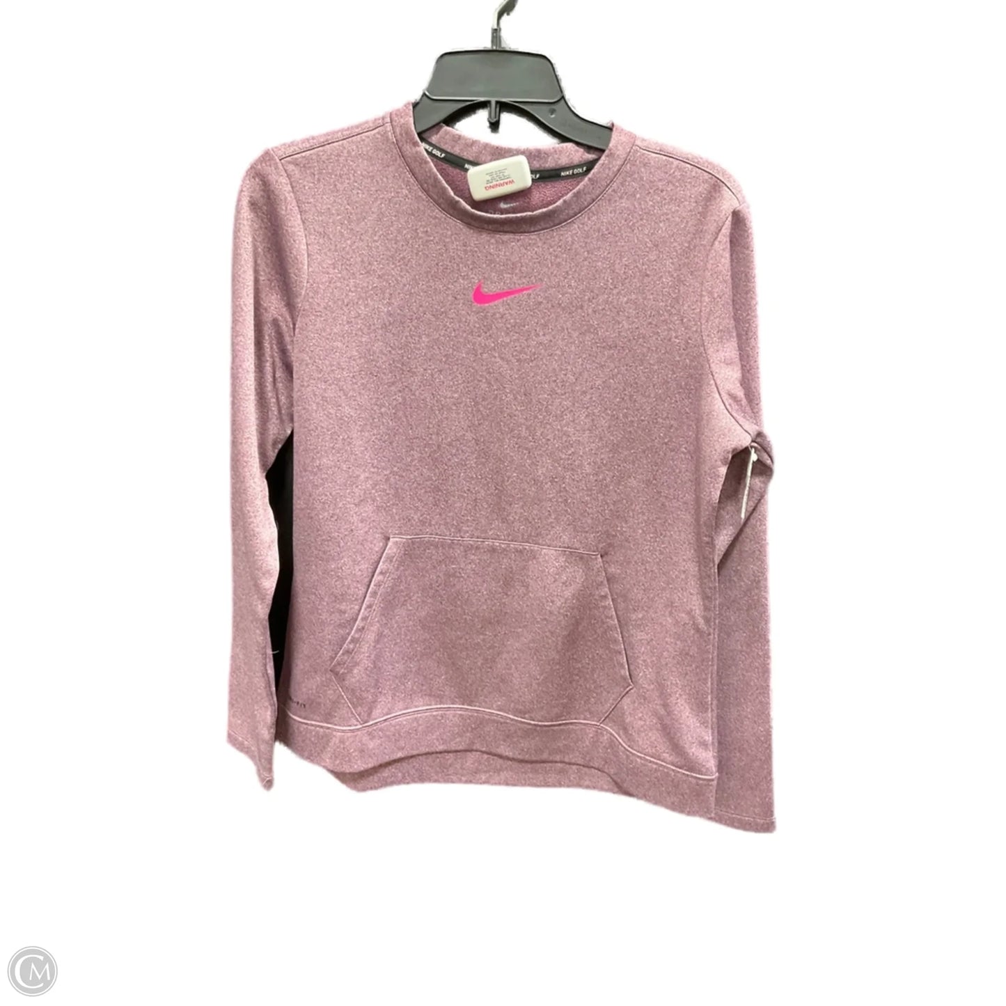 Athletic Sweatshirt Crewneck By Nike Apparel In Purple, Size: M