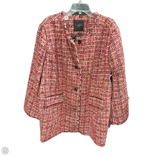 Blazer By Talbots In Multi-colored, Size: 1x
