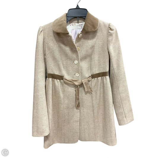 Blazer By Rebecca Taylor In Tan, Size: 2