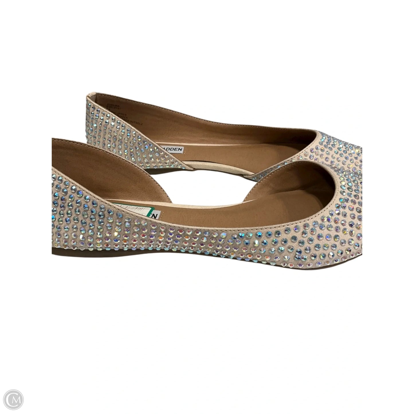 Shoes Flats By Steve Madden In Silver, Size: 8.5