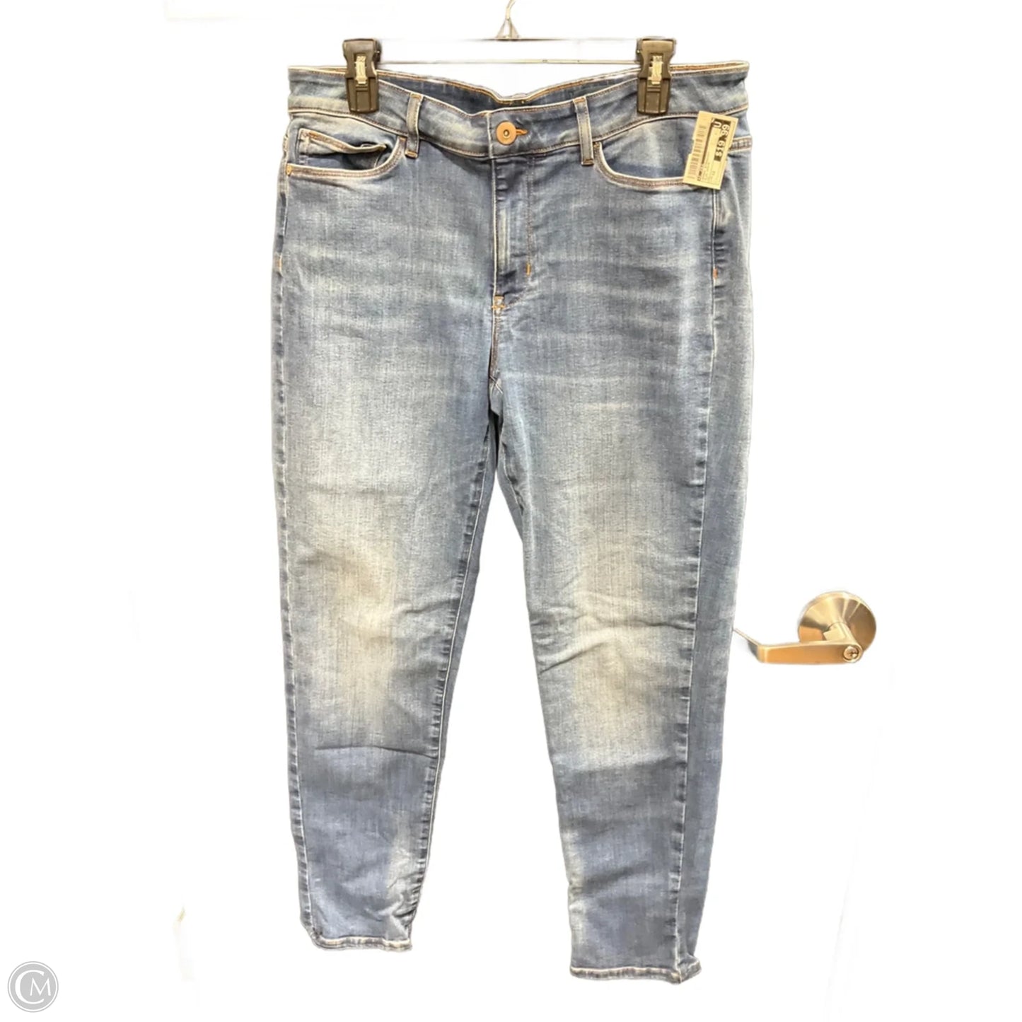 Jeans Straight By J. Jill In Blue Denim, Size: 12