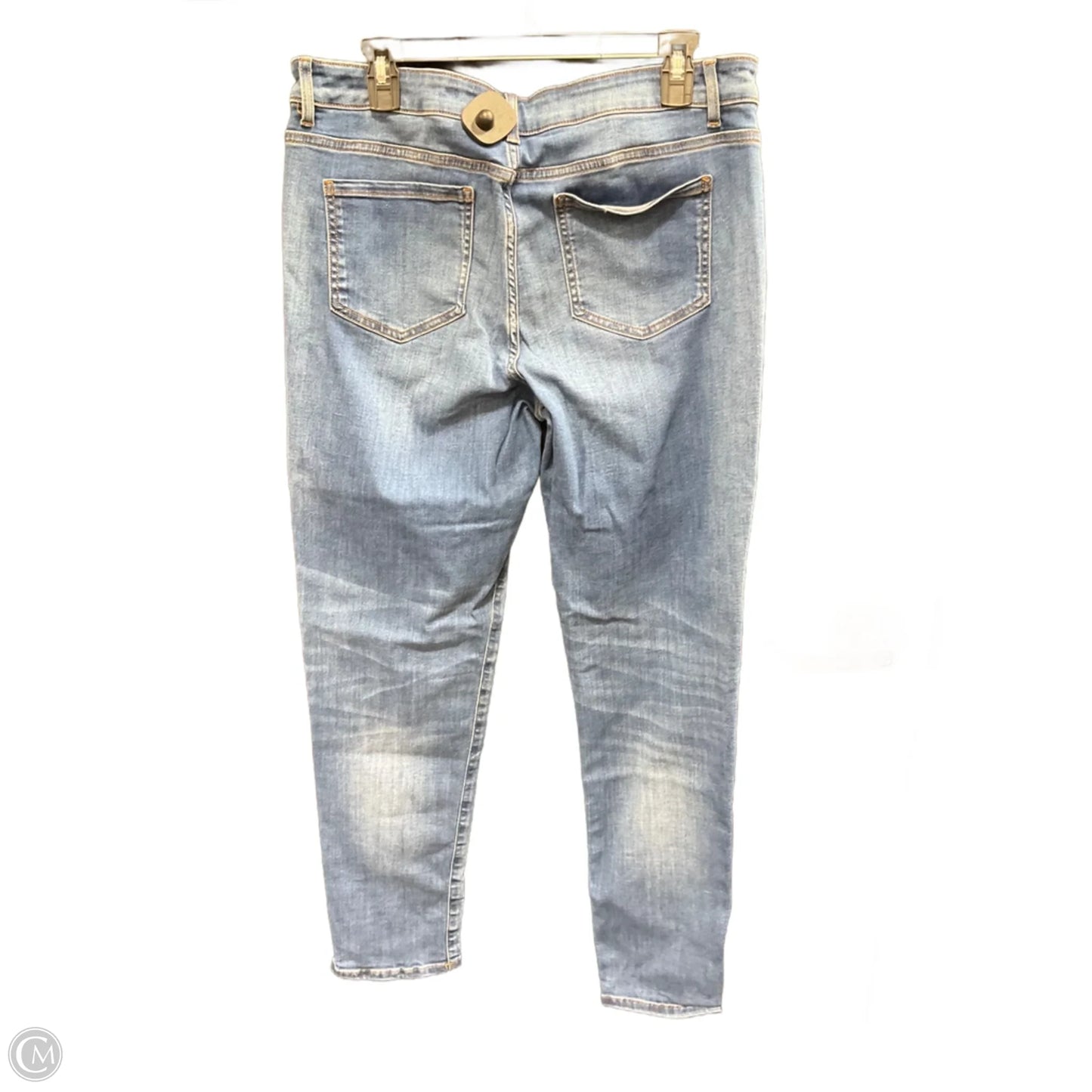 Jeans Straight By J. Jill In Blue Denim, Size: 12