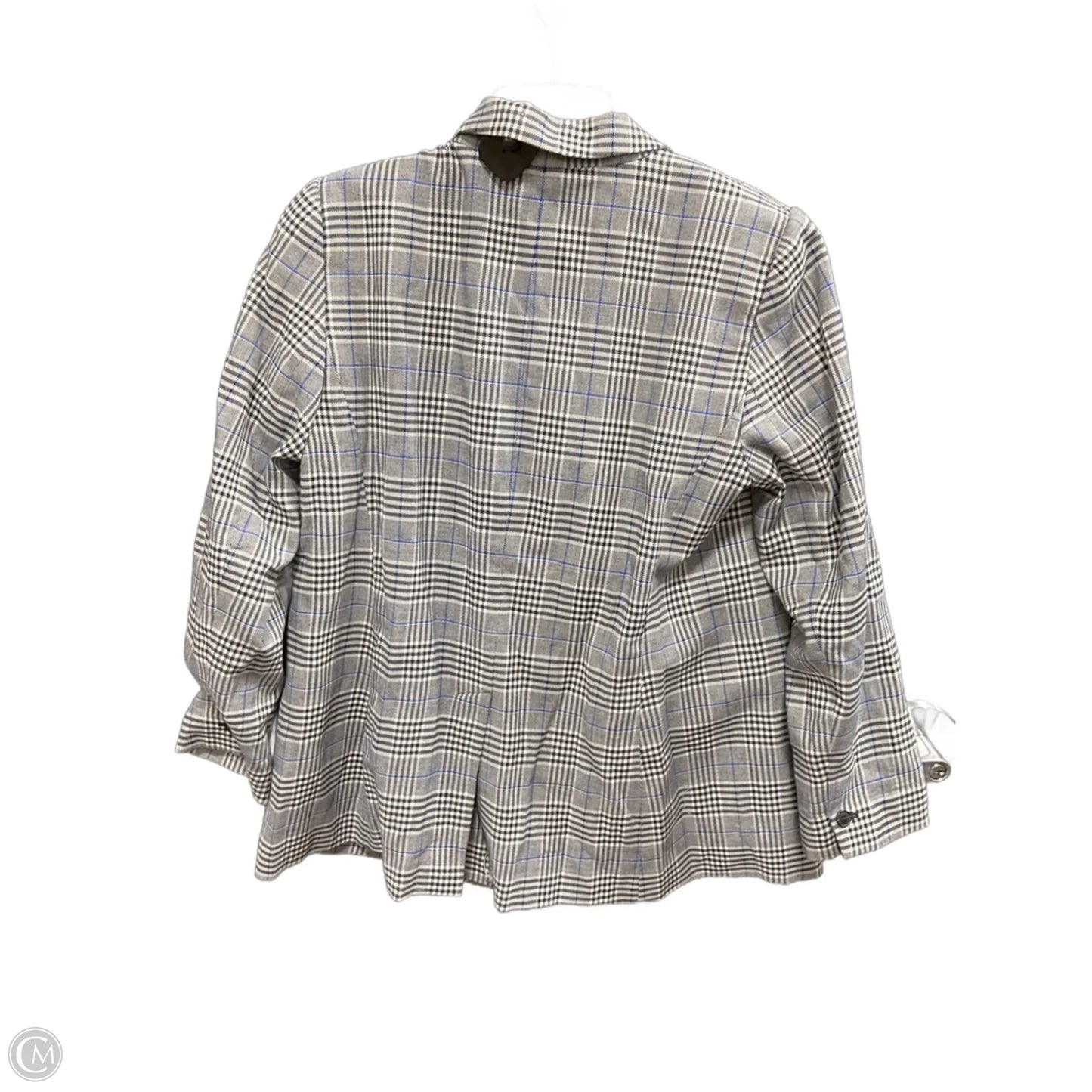 Blazer By Talbots In Plaid Pattern, Size: 14p