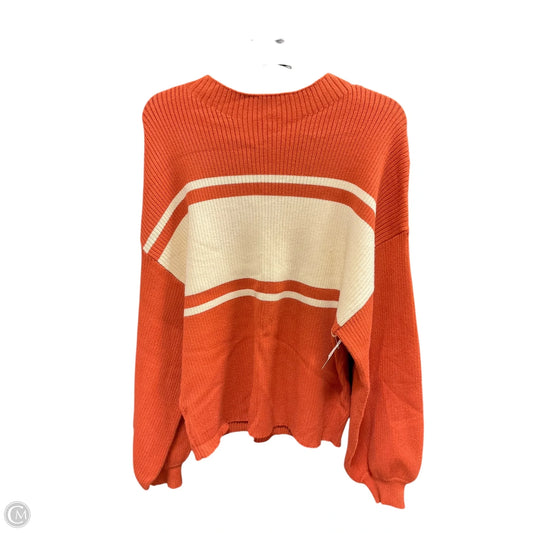 Sweater By Grace + Karma In Orange, Size: L