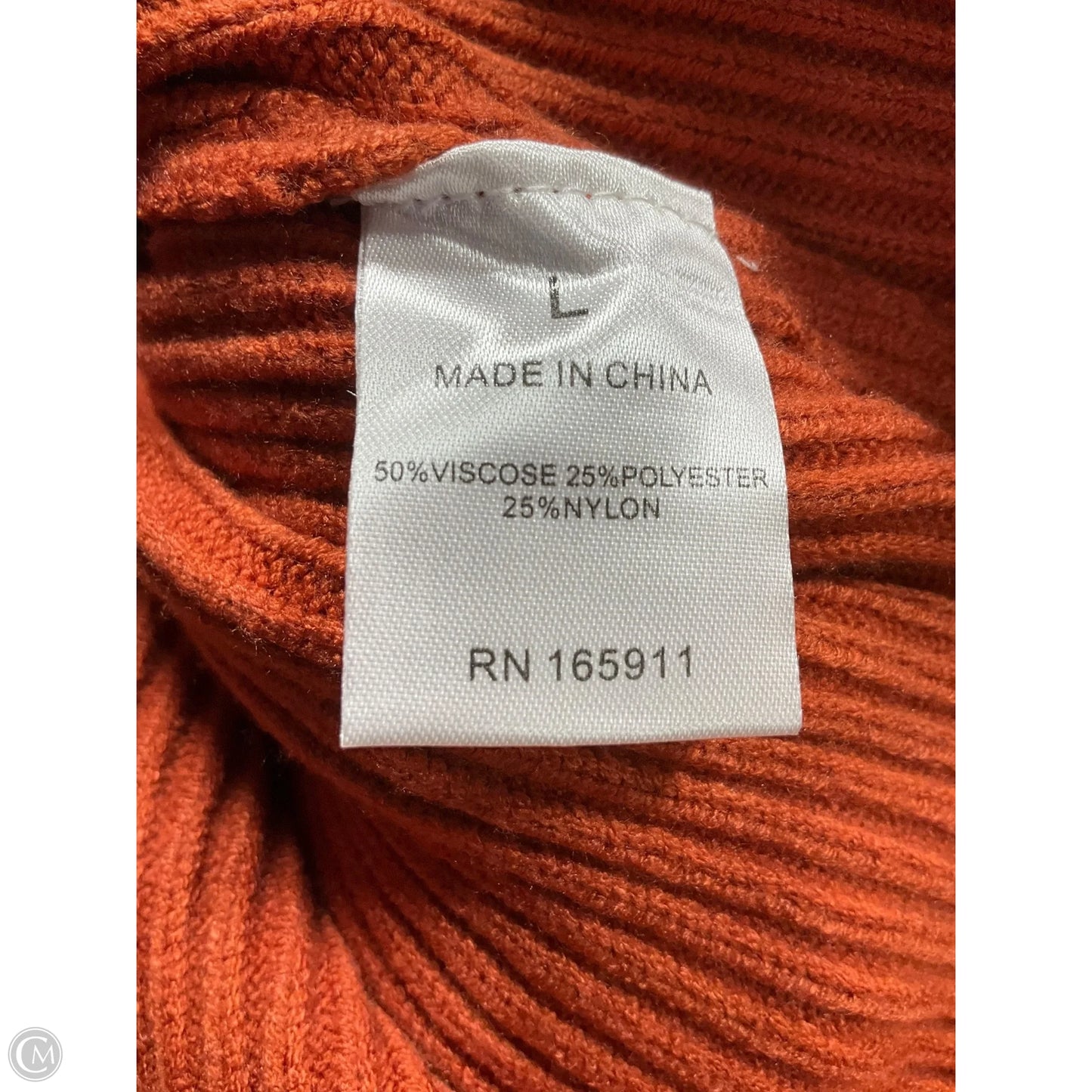 Sweater By Grace + Karma In Orange, Size: L