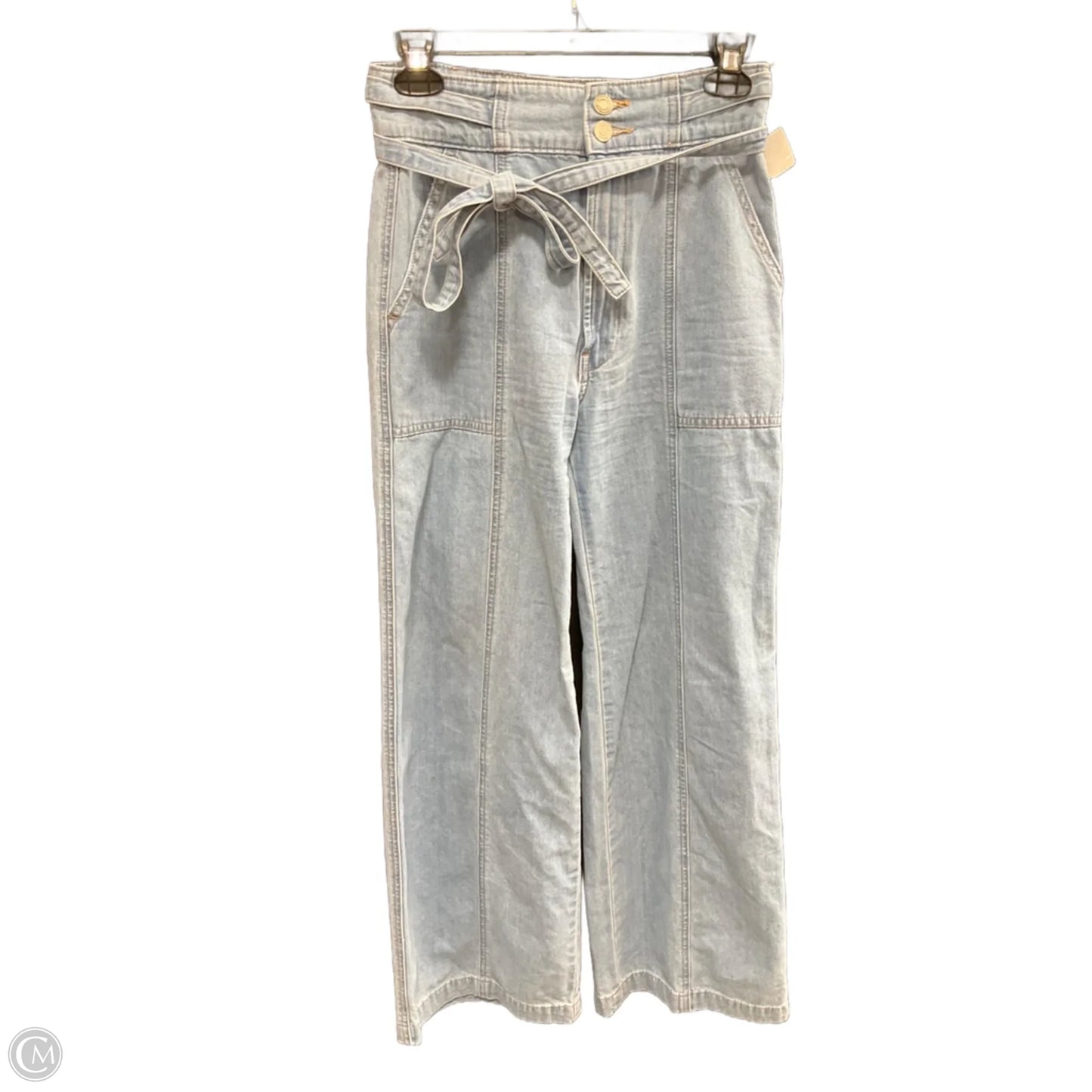 Jeans Wide Leg By Hudson In Blue Denim, Size: 2