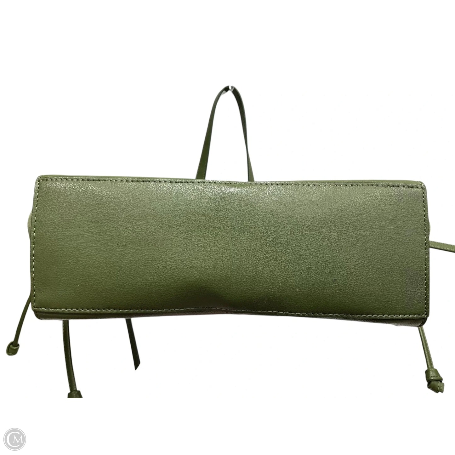 Handbag Leather By Fossil, Size: Medium