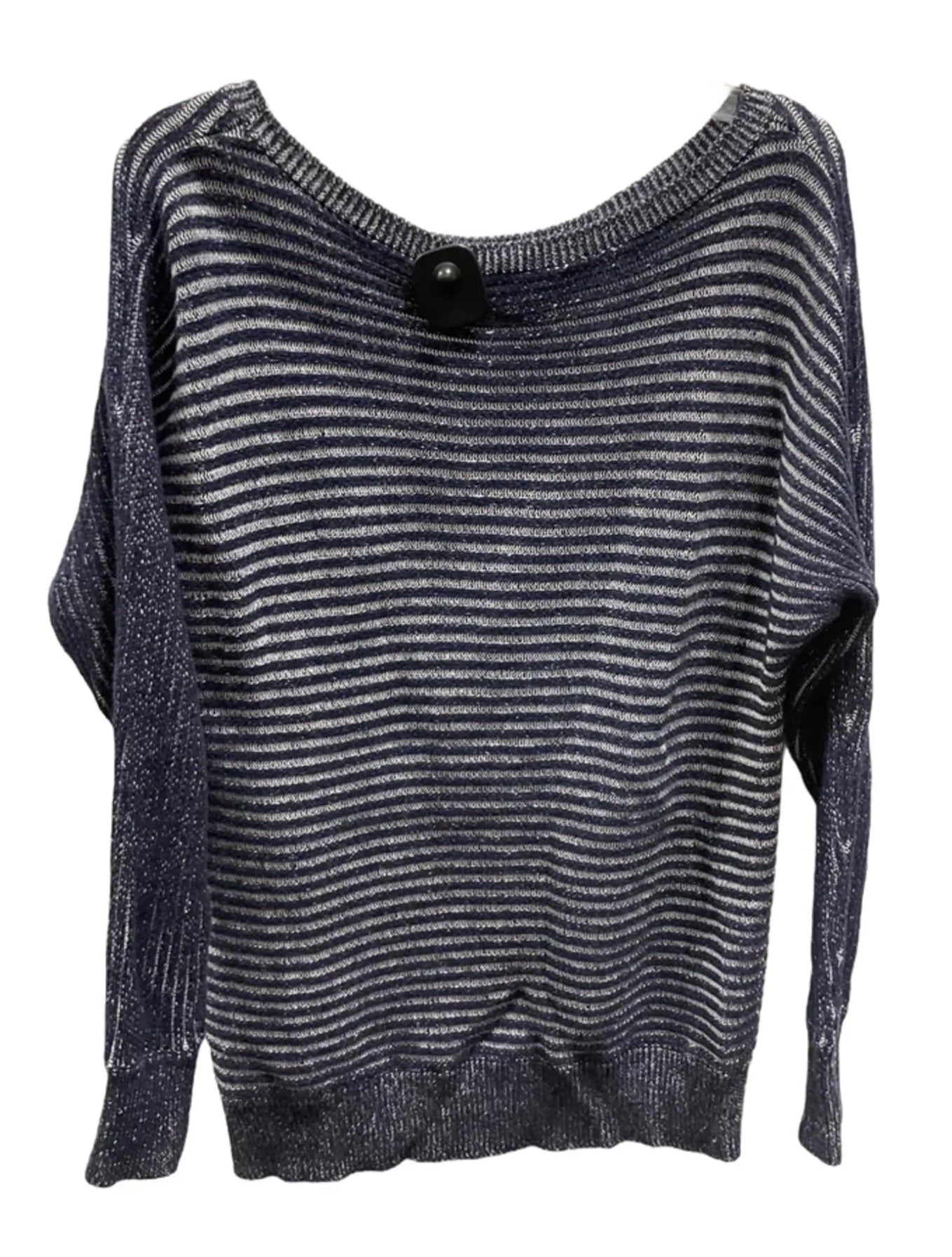 Sweater By Gap In Blue & White, Size: M