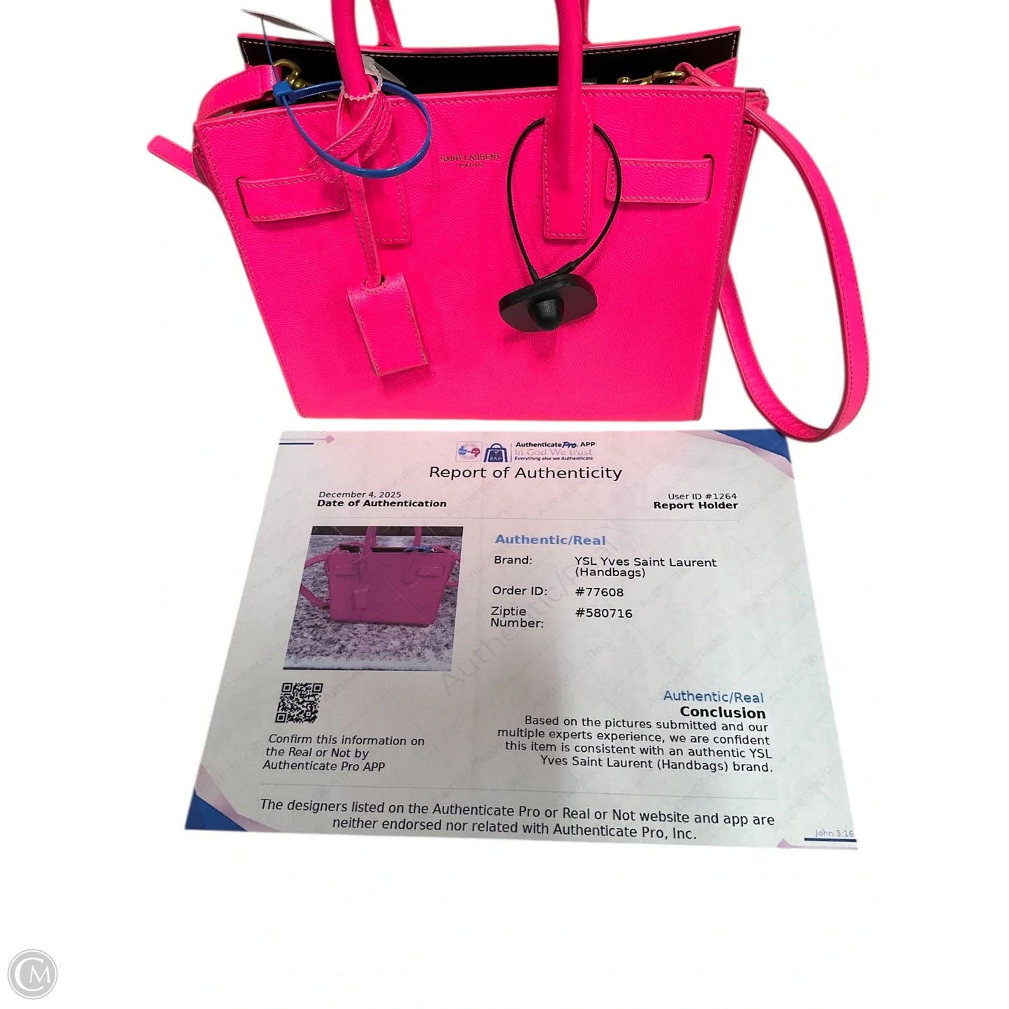 Crossbody Luxury Designer By Yves Saint Laurent, Size: Medium