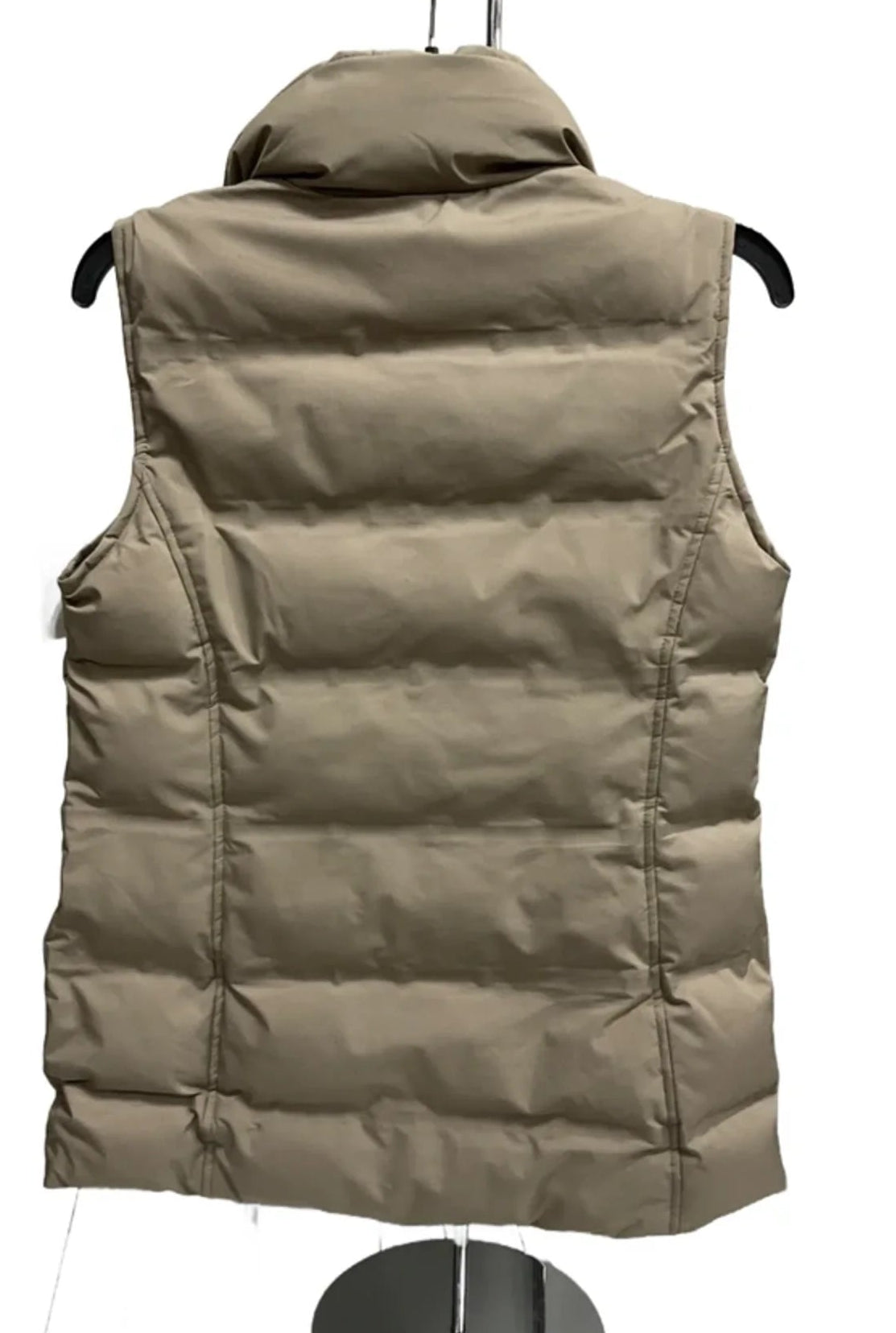 Vest Puffer & Quilted By Laundry In Taupe, Size: Xs