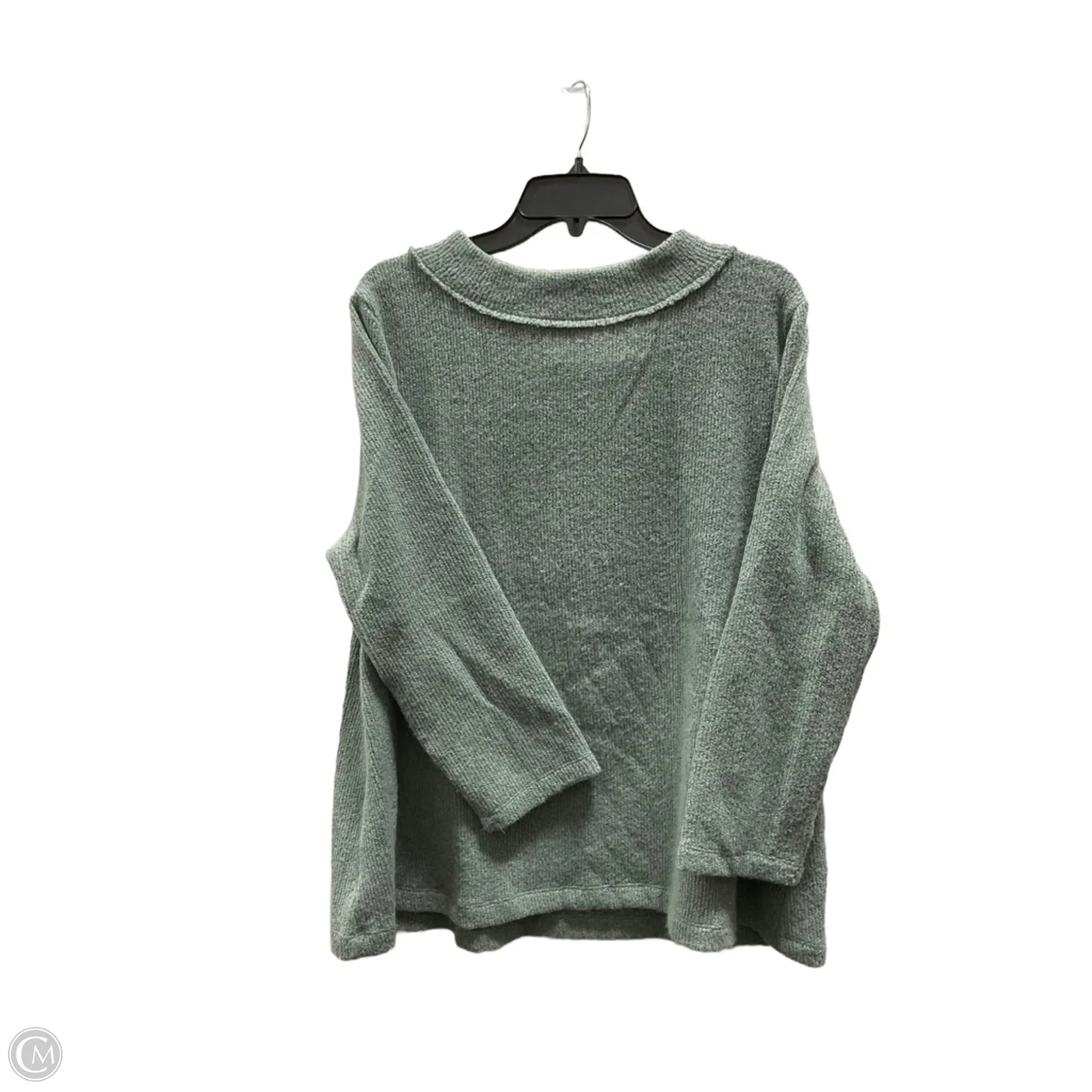 Sweater By Loft In Aqua, Size: Xl