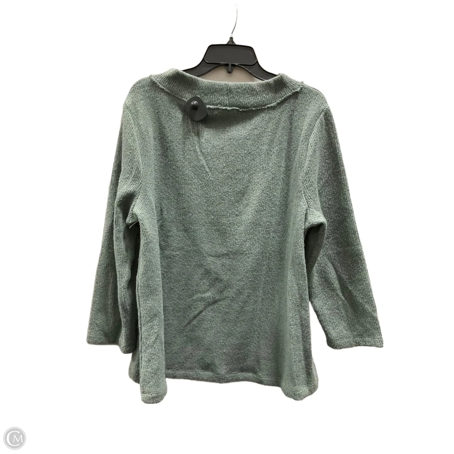 Sweater By Loft In Aqua, Size: Xl