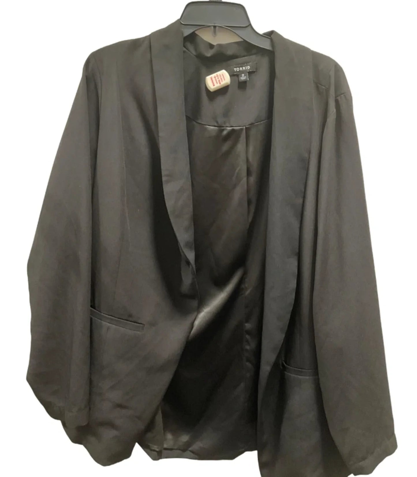 Blazer By Torrid In Black, Size: 2x