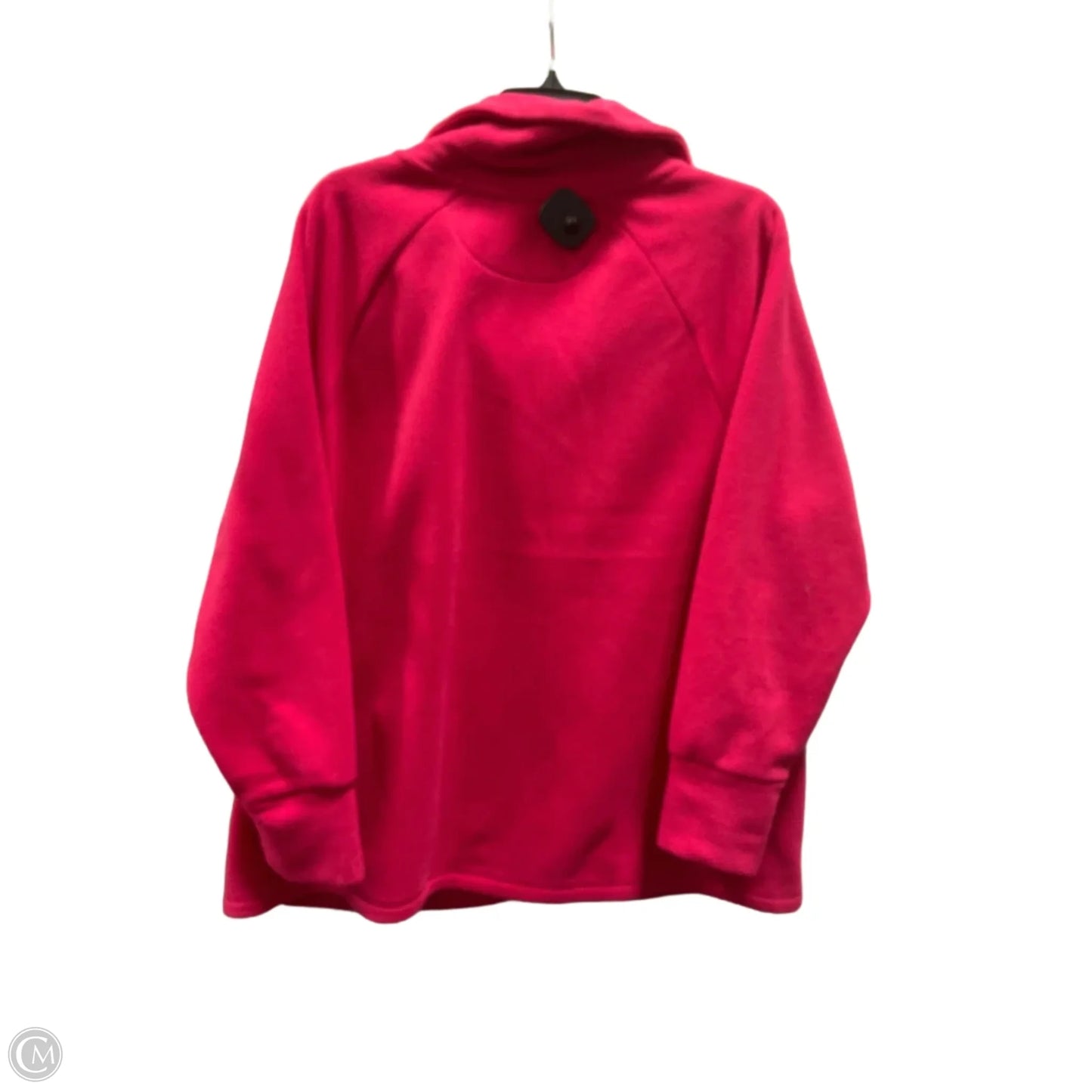 Jacket Fleece By Calvin Klein Performance In Red, Size: 2x