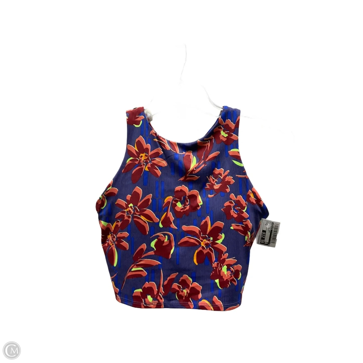 Athletic Bra By Athleta In Floral Print, Size: S