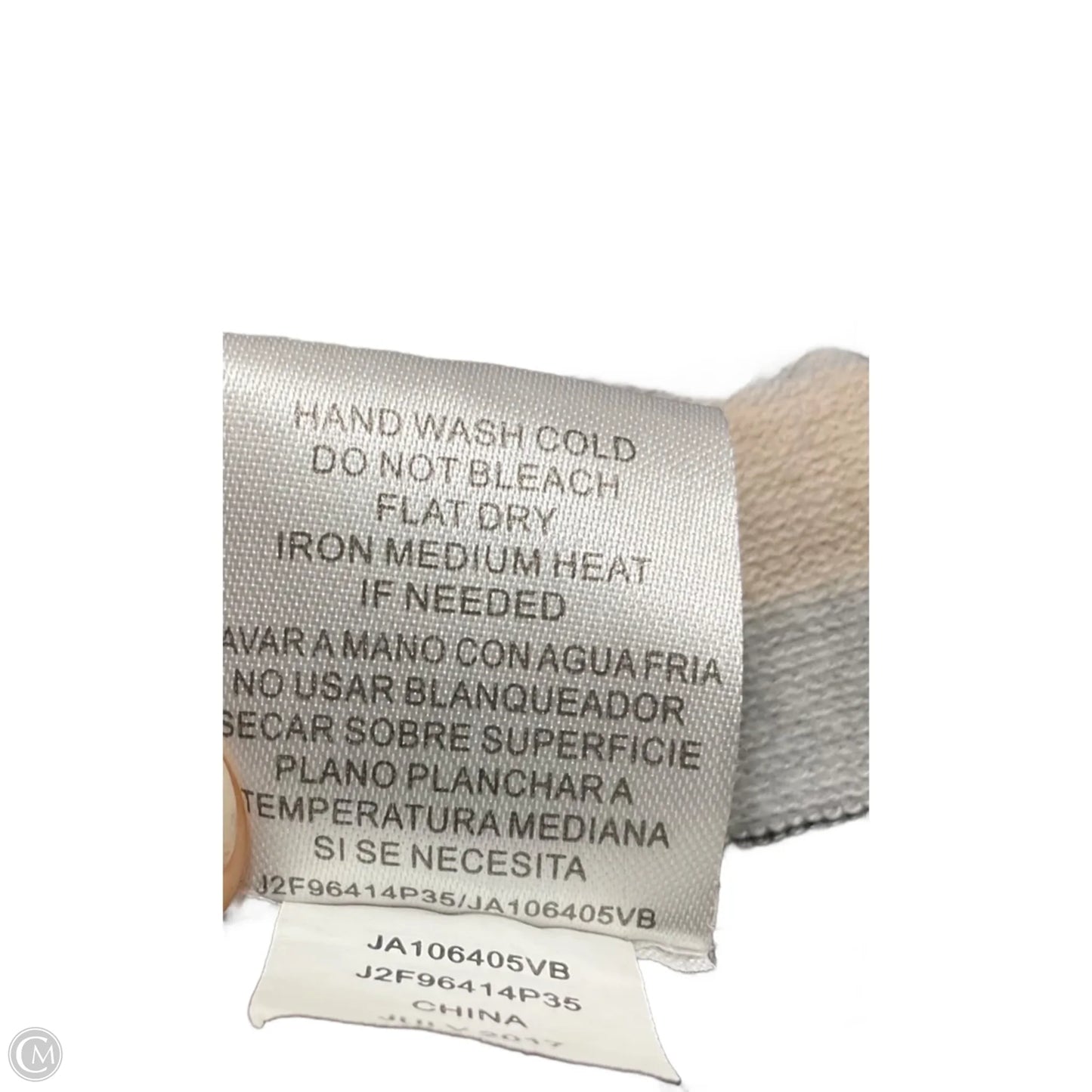 Top Long Sleeve By Joseph A. In Striped Pattern, Size: L