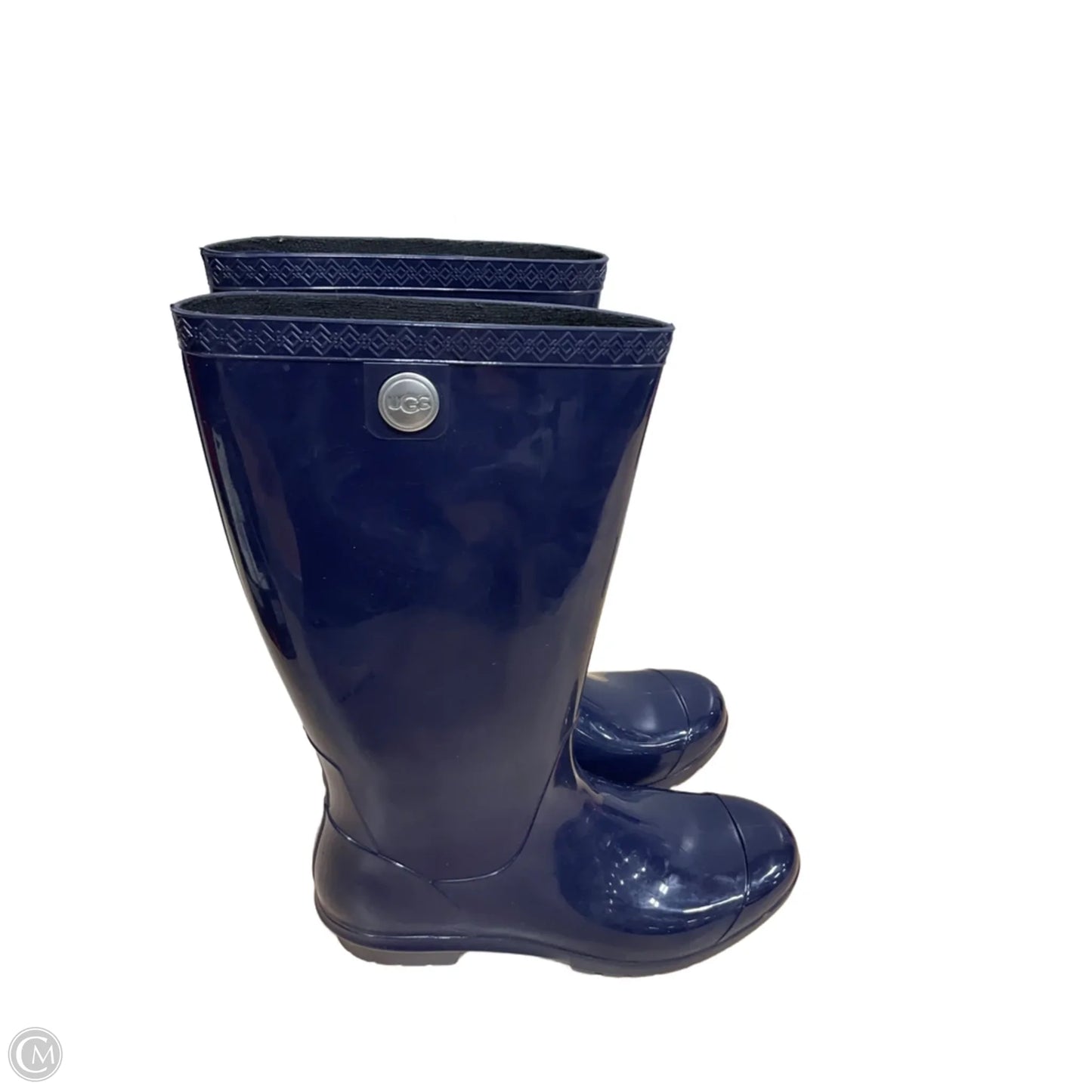 Boots Designer By Ugg In Navy, Size: 9
