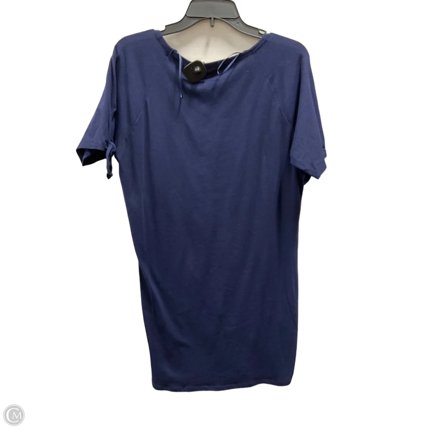 Dress Casual Midi By Michael By Michael Kors In Navy, Size: L