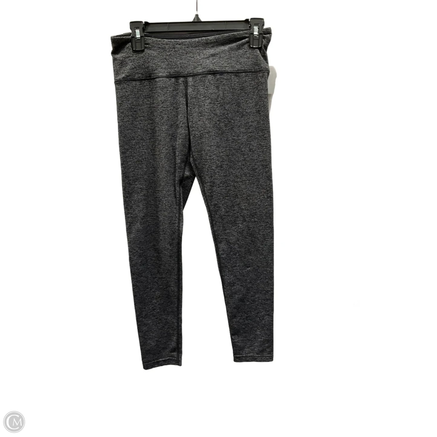 Athletic Leggings By Tuff Athletics In Black & White, Size: S