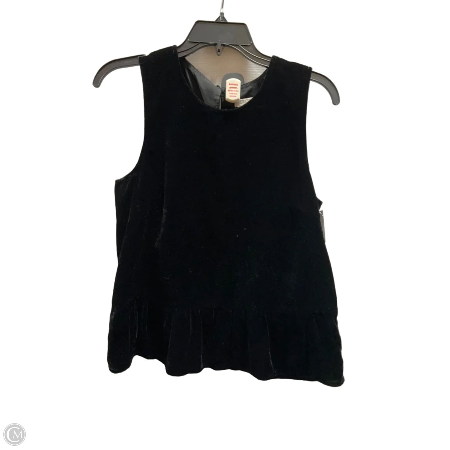 Top Sleeveless By J. Crew In Black, Size: 6