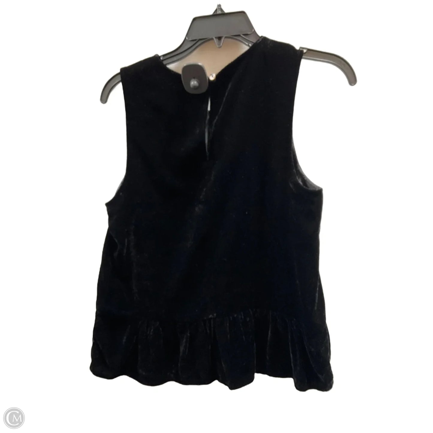 Top Sleeveless By J. Crew In Black, Size: 6