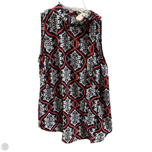 Top Sleeveless By Loft In Multi-colored, Size: Xs