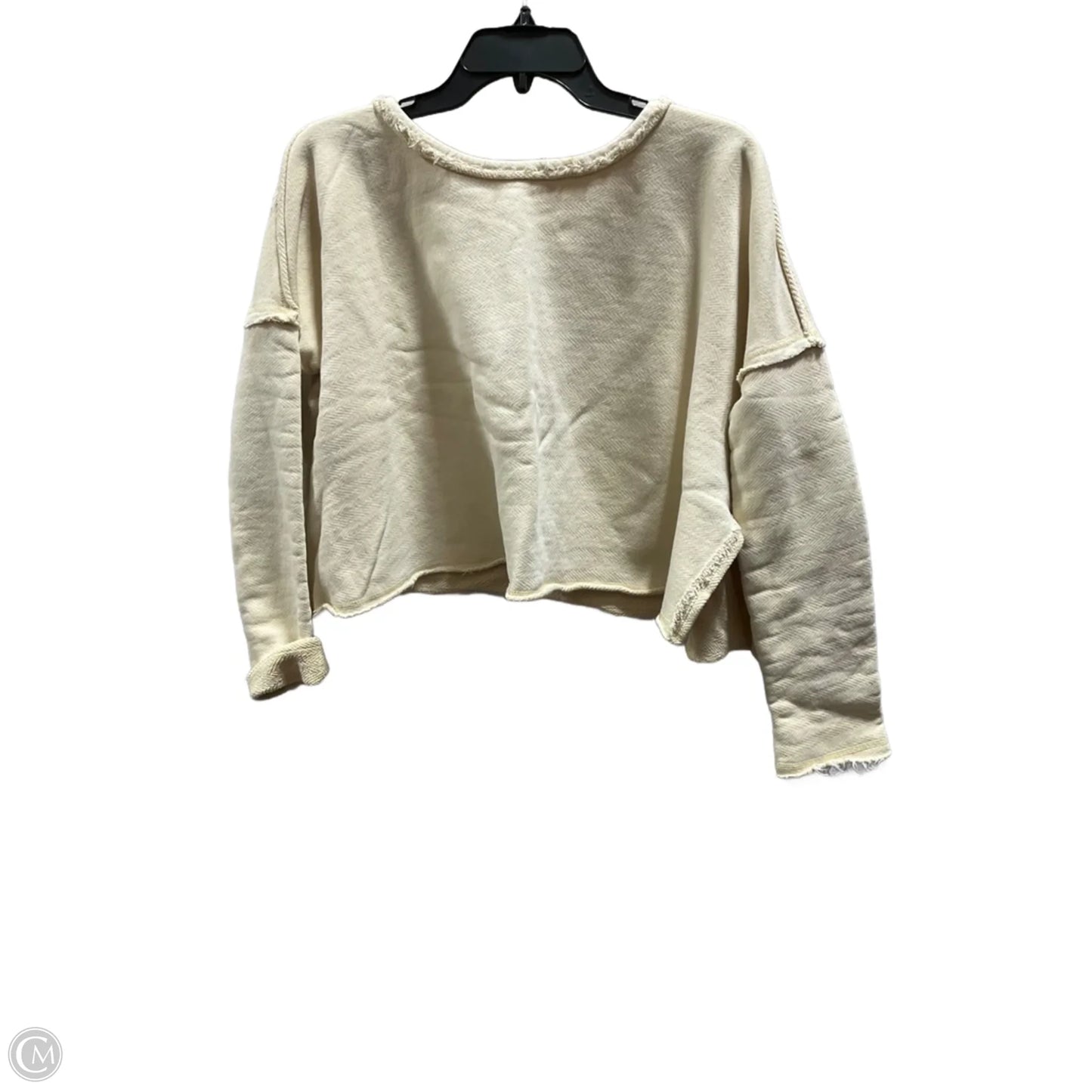 Top Long Sleeve By Cmb In Yellow, Size: Xs