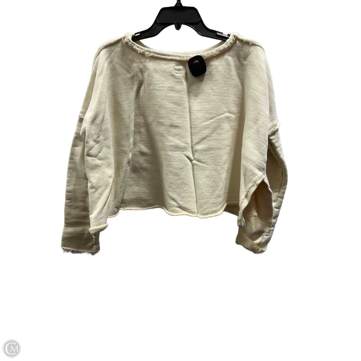 Top Long Sleeve By Cmb In Yellow, Size: Xs