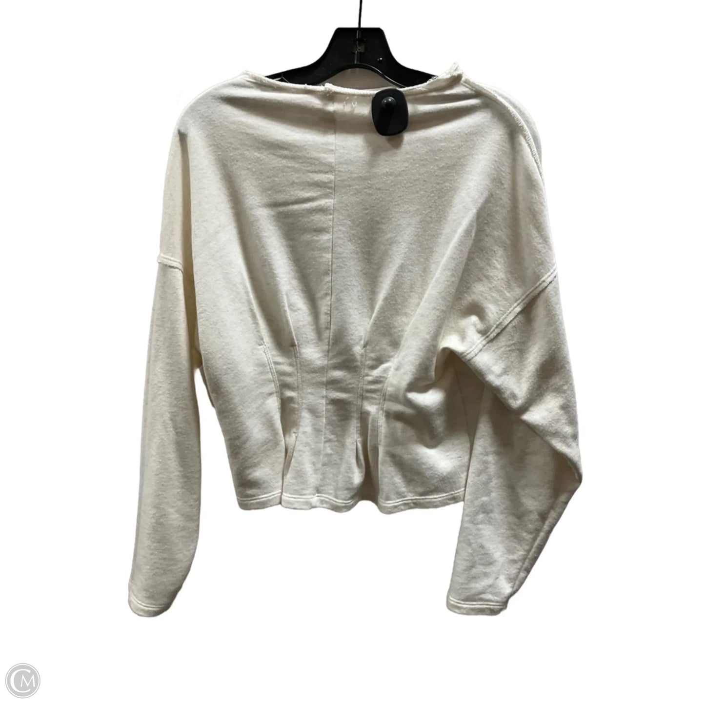 Top Long Sleeve By Pilcro In Cream, Size: M