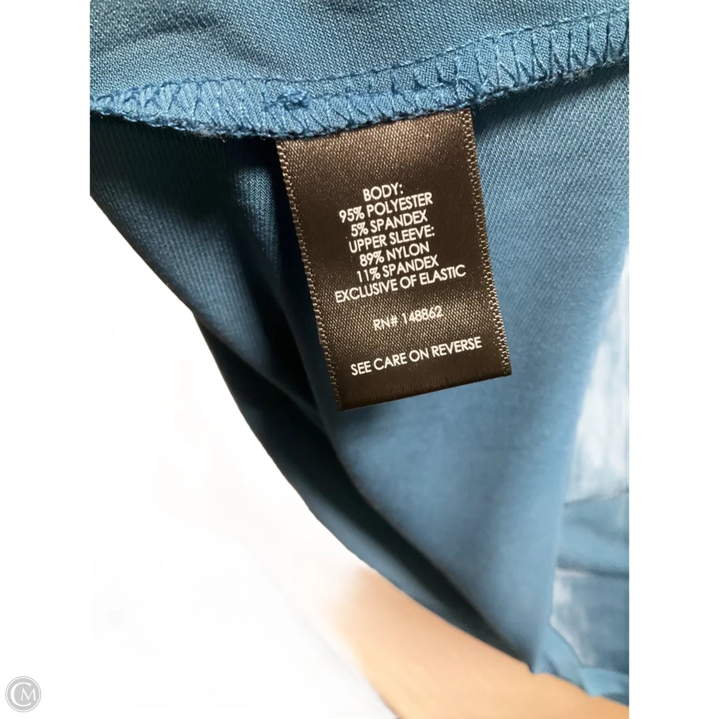 Top Long Sleeve By Torrid In Teal, Size: 1x