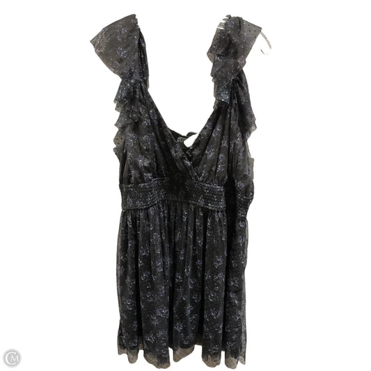 Top Sleeveless By Arula In Floral Print, Size: 2x