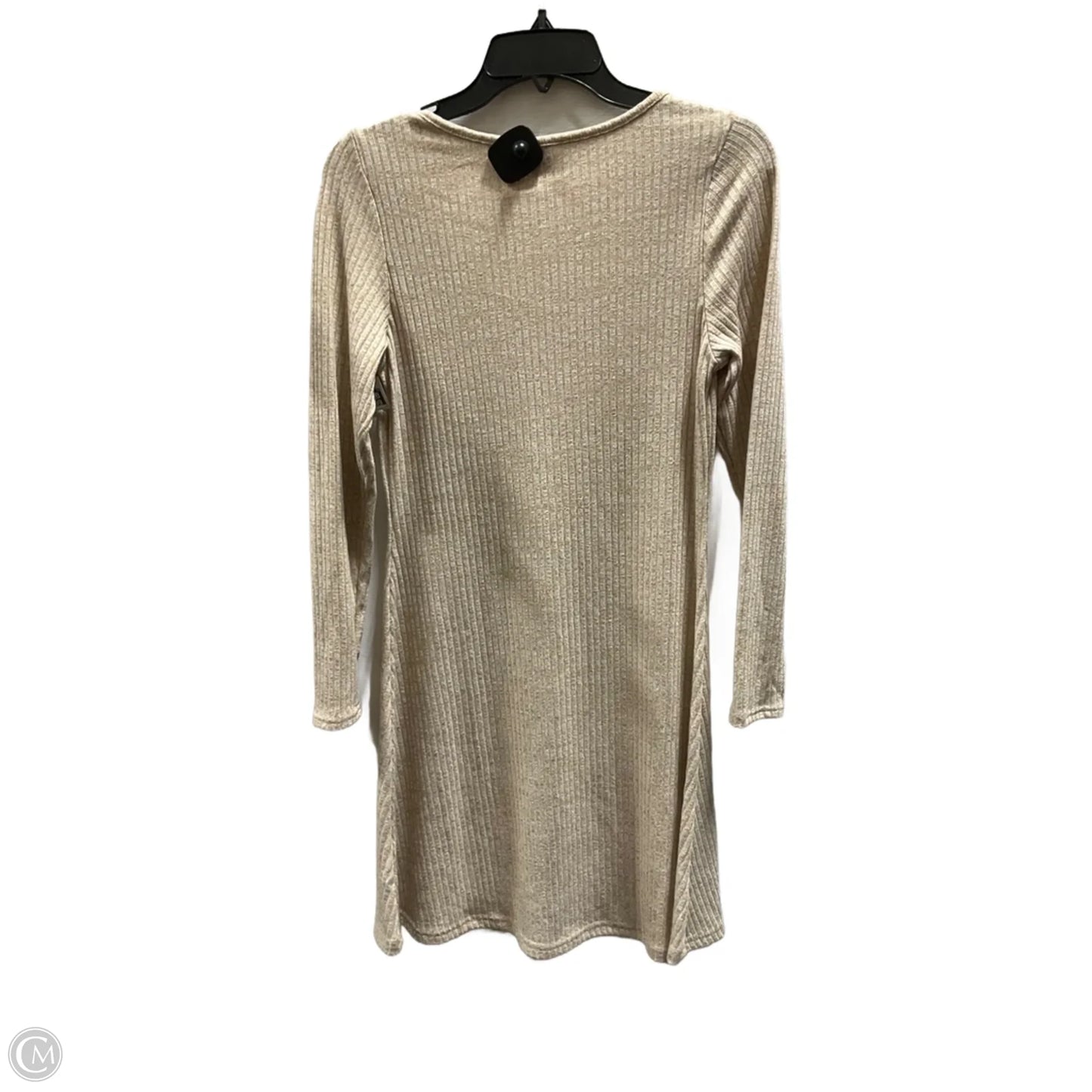 Dress Casual Midi By Old Navy In Beige, Size: Xs