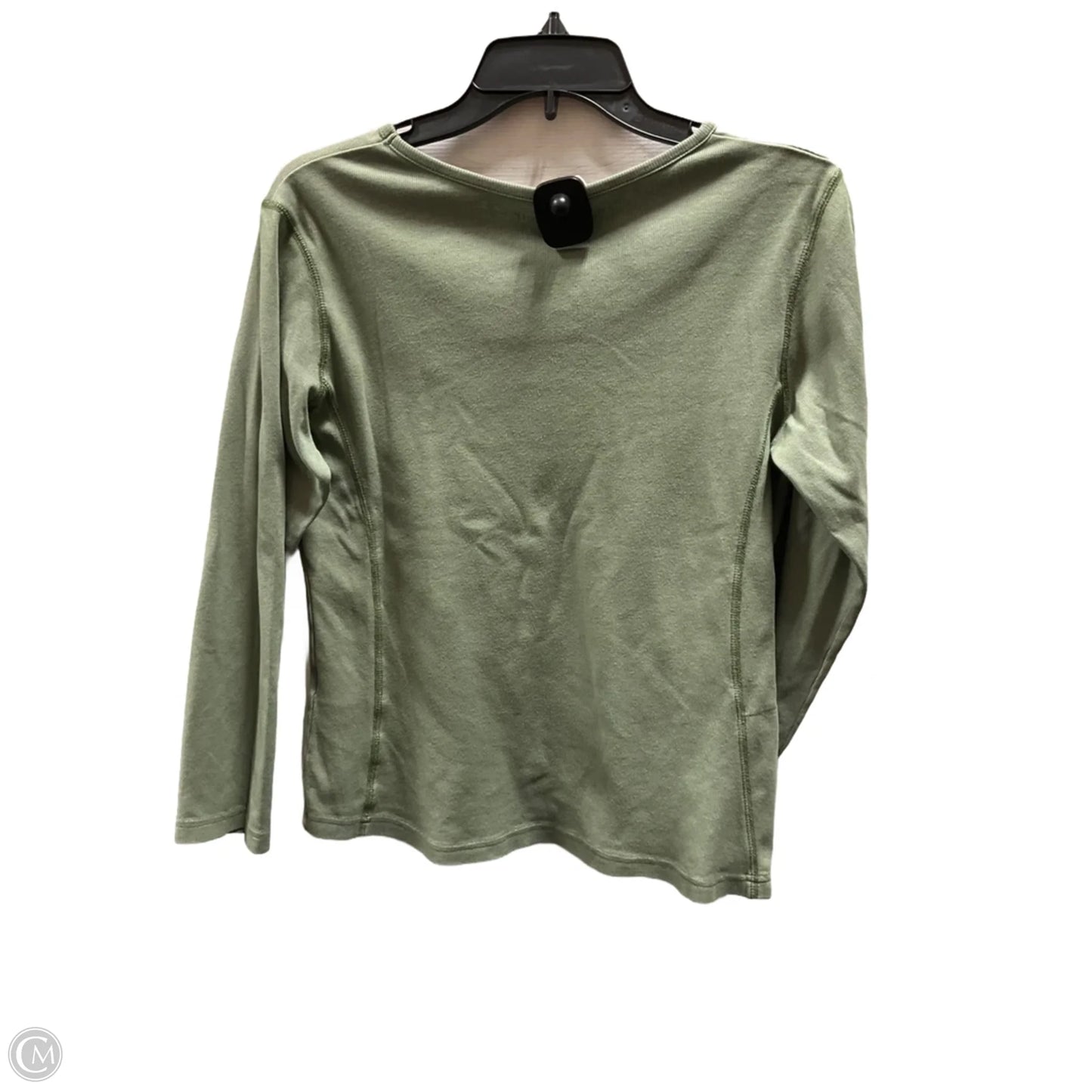 Top Long Sleeve Basic By Woolrich In Green, Size: Xs