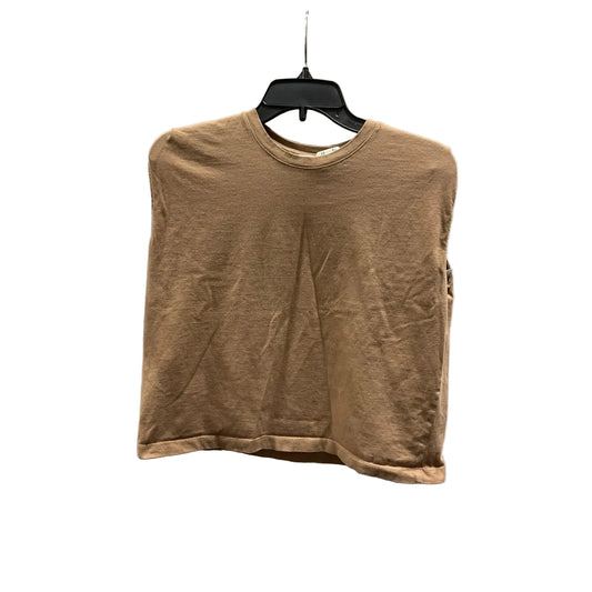 Top Sleeveless Basic By Mng In Tan, Size: Xs